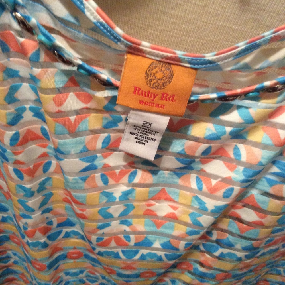 Ruby Rd. 2XL blouse - Picture 4 of 9